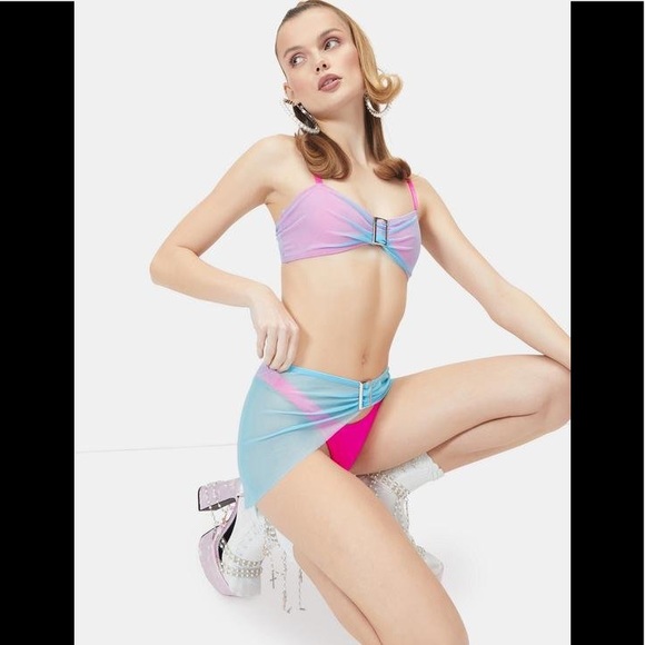 ☮️✌️sugar thrillz 3 piece lingerie set - Picture 4 of 4